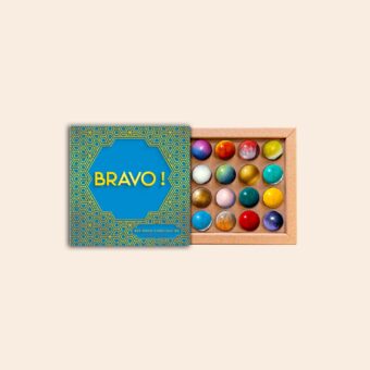 Coffret 16 dômes Bravo Bleu