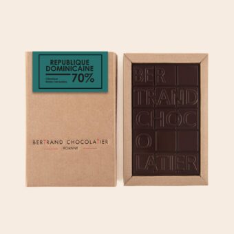 Tablette noir République Dominicaine 70%