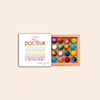 Coffret 16 dômes Merci Docteur