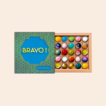 Coffret 25 dômes Bravo Bleu