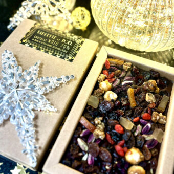 Tablette de Noël chocolat noir