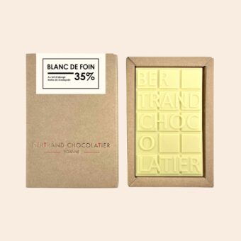 Tablette blanc de foin