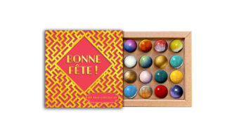 Coffret 16 dômes bonne fête
