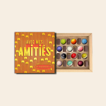 Coffret mixte 24 chocolats Amitiés