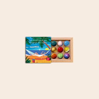 Coffret 9 dômes Merci Maîtresse