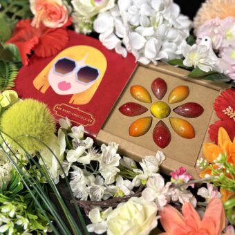 Coffret Pétales "Maman Cool" Rouge