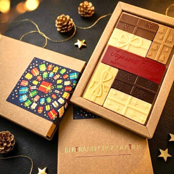 Tablette cadeaux 7 chocolats