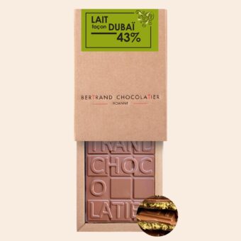 Tablette gourmande style DUBAÏ