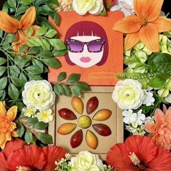 Coffret Pétales "Maman Cool" Orange