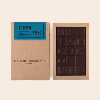 Tablette noir Cuba 75%