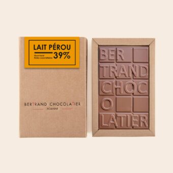 Tablette lait Pérou 39%