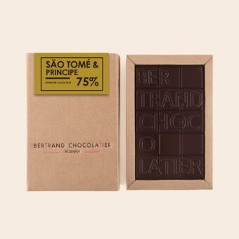 Tablette noir Sao Tomé & Principe 75%