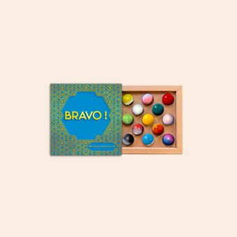 Coffret 13 dômes Bravo Bleu
