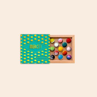 Coffret 13 dômes merci
