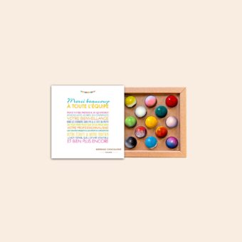 Coffret 13 dômes merci l'équipe