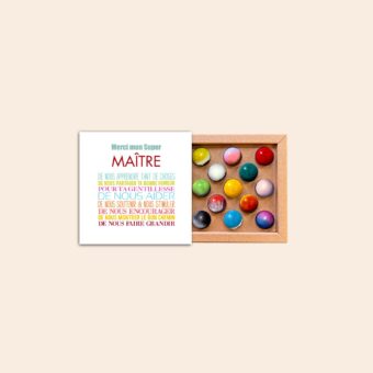 Coffret 13 dômes Merci Maître