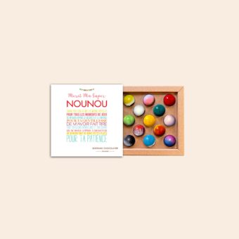 Coffret 13 dômes Merci Nounou