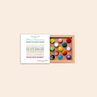 Coffret 13 dômes Merci pour vos bons soins