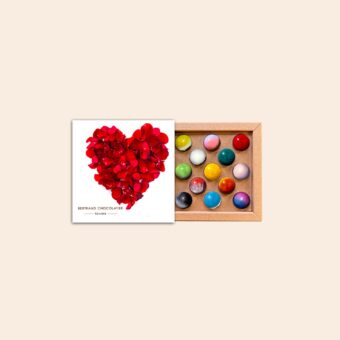 Coffret 13 dômes Coeur