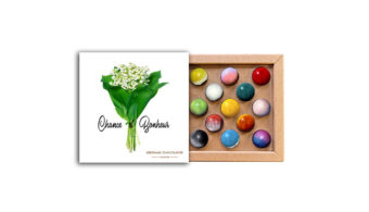 Coffret 13 dômes muguet