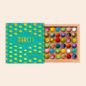 Coffret 36 dômes merci