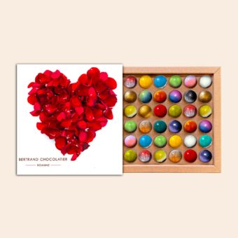 Coffret 36 dômes Coeur
