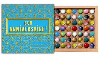 Coffret 49 dômes bon anniversaire