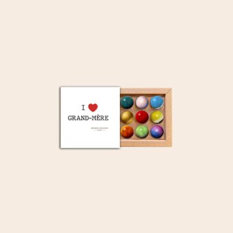 Coffret 9 dômes I love GM