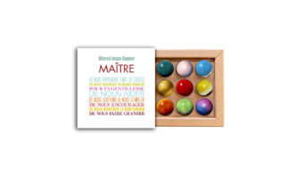 Coffret 9 dômes merci maître