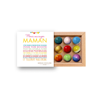 Coffret 9 dômes Merci Maman