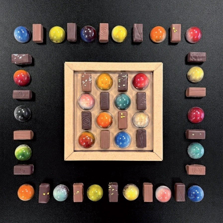 Un coffret de dômes personnalisé
