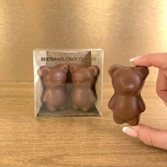 Sachet oursons guimauve chocolat lait