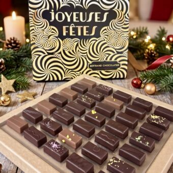 Coffret 35 chocolats de Noël